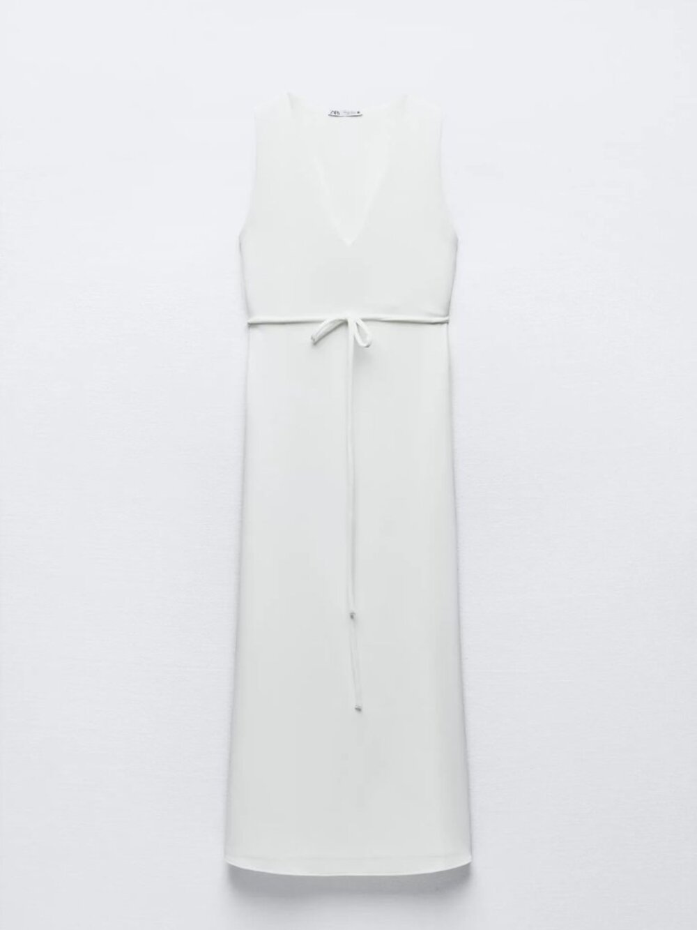 Ivory long crepe dress- grecian style